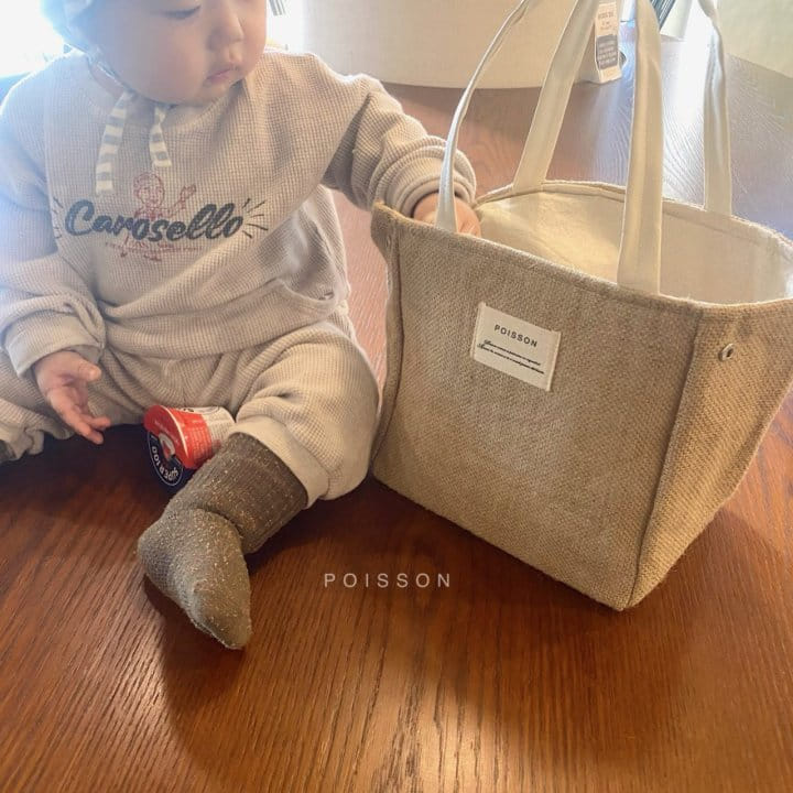Poisson - Korean Children Fashion - #childofig - Natural Cold Bag - 9