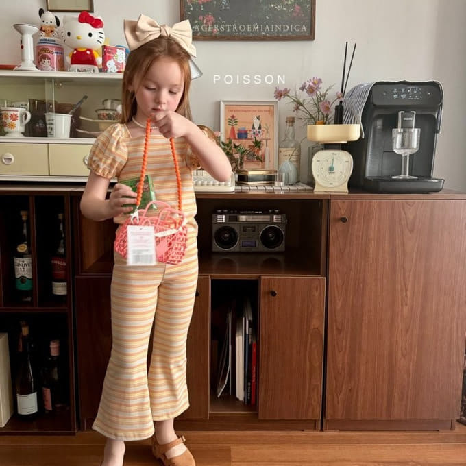 Poisson - Korean Children Fashion - #discoveringself - Vivi ST Top Bottom Set