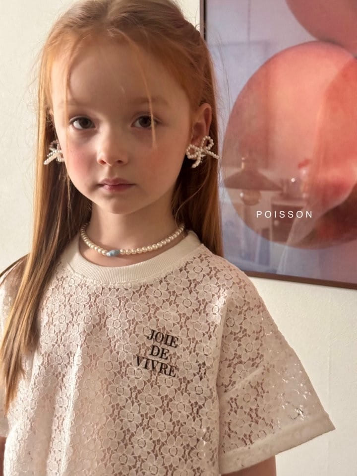 Poisson - Korean Children Fashion - #fashionkids - Dual Lace Sweatshirt - 2