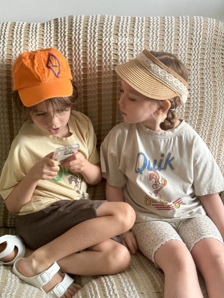 Poisson - Korean Children Fashion - #fashionkids - Bunny Milk Tee - 5