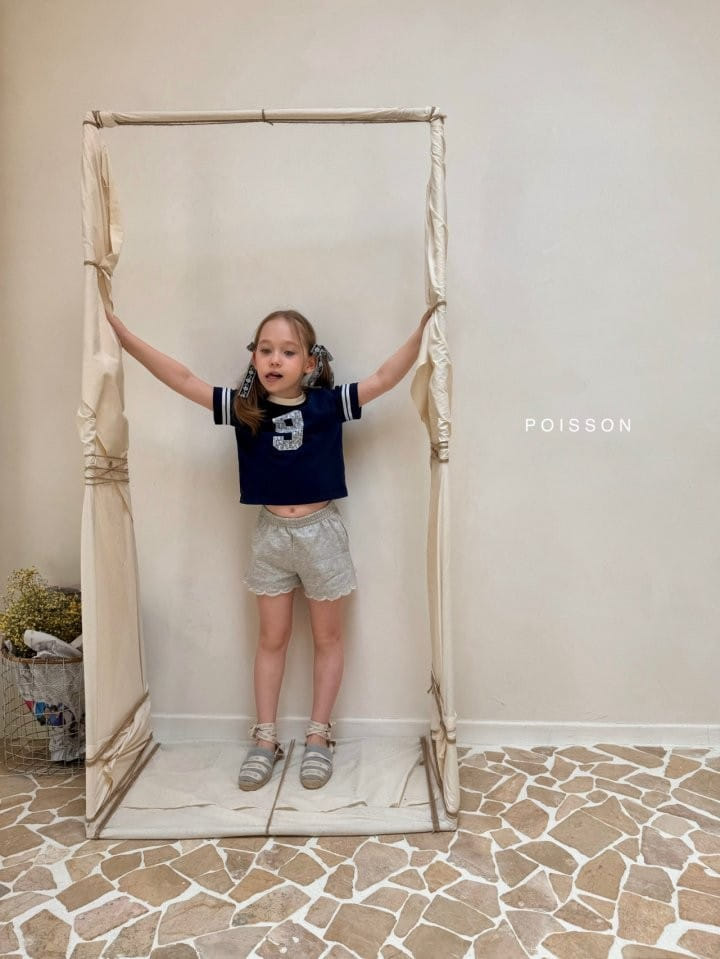 Poisson - Korean Children Fashion - #kidsshorts - Nine Tee - 8