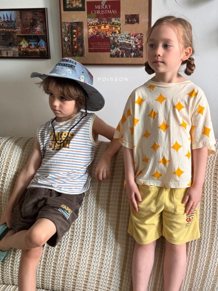 Poisson - Korean Children Fashion - #kidsshorts - Taco Tee - 11