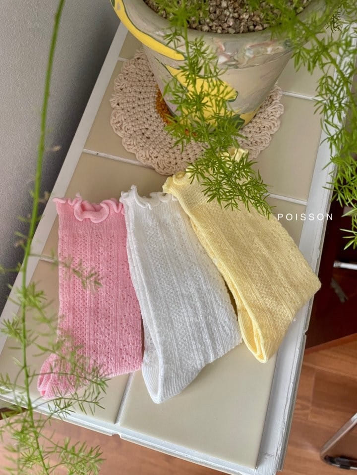 Poisson - Korean Children Fashion - #Kfashion4kids - 24 Summer Frill Socks - 4