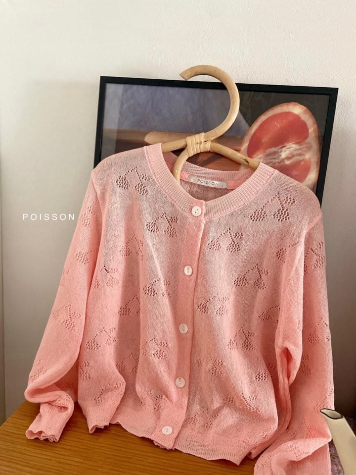 Poisson - Korean Children Fashion - #magicofchildhood - Eyelet Cardigan - 7