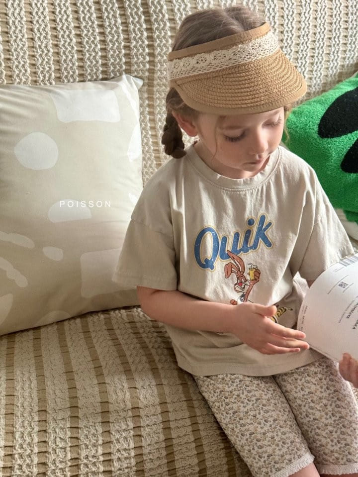 Poisson - Korean Children Fashion - #magicofchildhood - Bunny Milk Tee - 11