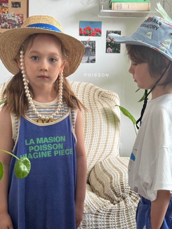 Poisson - Korean Children Fashion - #minifashionista - Lulu Terry One-Piece - 3