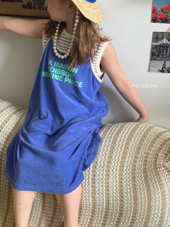Poisson - Korean Children Fashion - #minifashionista - Lulu Terry One-Piece - 4