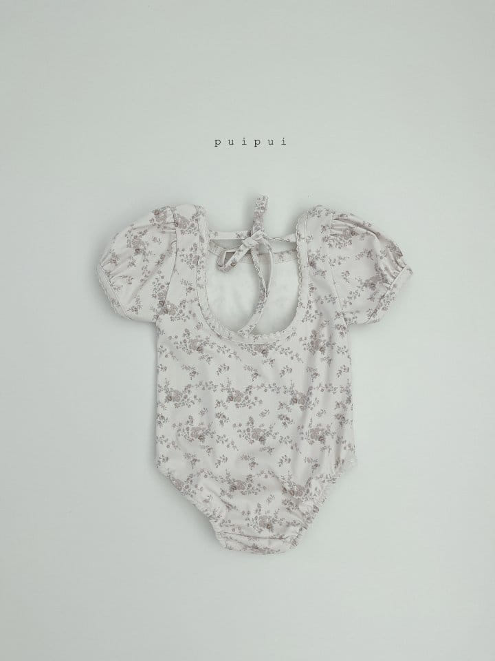 Puipui - Korean Children Fashion - #childofig - Lily Swim Wear Set - 3