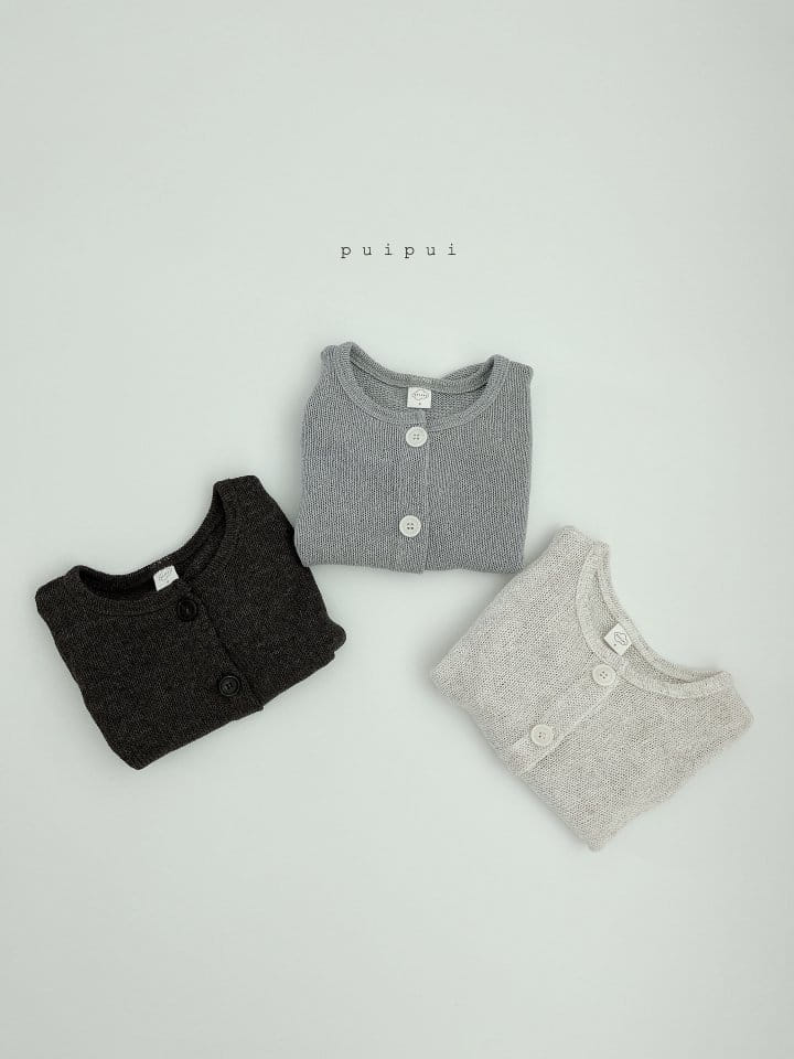 Puipui - Korean Children Fashion - #discoveringself - Cone Cardigan - 11