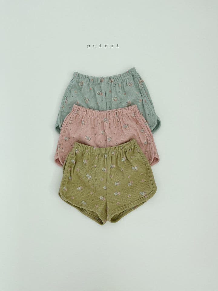 Puipui - Korean Children Fashion - #fashionkids - Blossom Top Bottom Set - 4