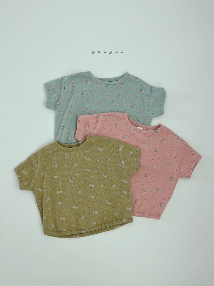 Puipui - Korean Children Fashion - #kidzfashiontrend - Blossom Top Bottom Set - 6