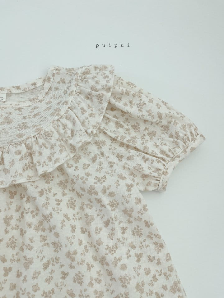 Puipui - Korean Children Fashion - #magicofchildhood - Daisy Long Tee - 3