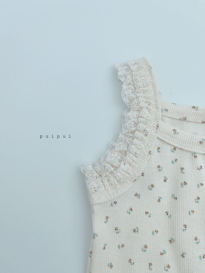 Puipui - Korean Children Fashion - #minifashionista - Lace Tee - 4