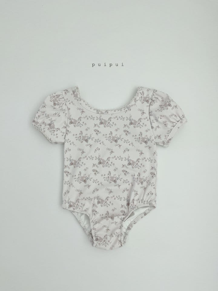 Puipui - Korean Children Fashion - #prettylittlegirls - Lily Swim Wear Set - 2