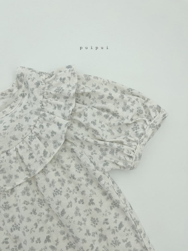 Puipui - Korean Children Fashion - #stylishchildhood - Daisy Long Tee - 8