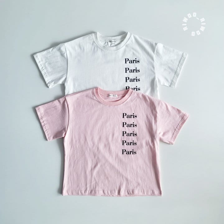 Riwoo Riwoo - Korean Children Fashion - #Kfashion4kids - Paris 1/2 Tee - 5