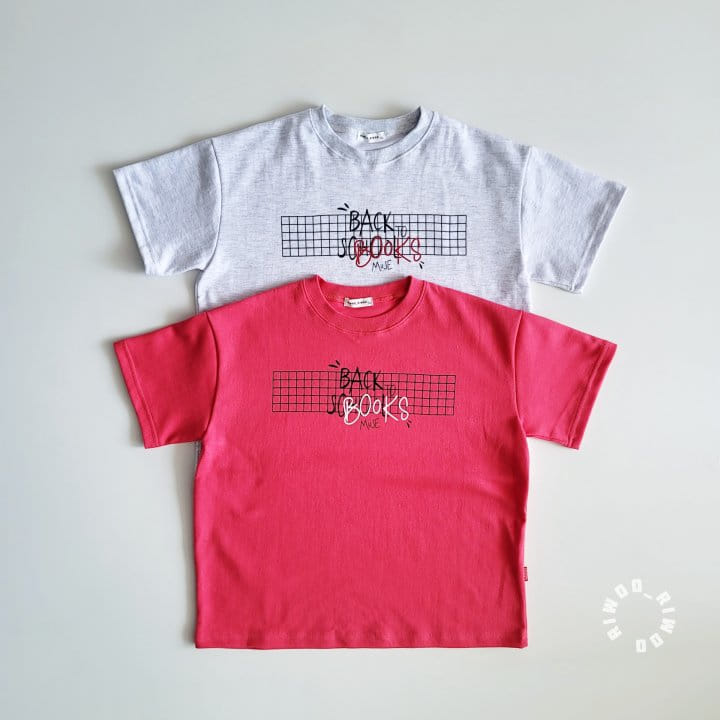 Riwoo Riwoo - Korean Children Fashion - #Kfashion4kids - Back To School 1/2 Tee - 5