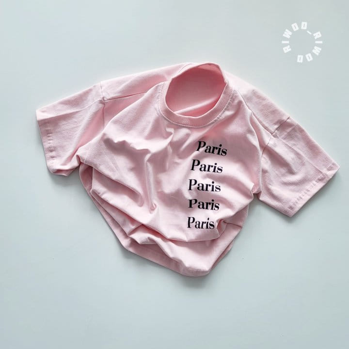 Riwoo Riwoo - Korean Children Fashion - #childofig - Paris 1/2 Tee - 11