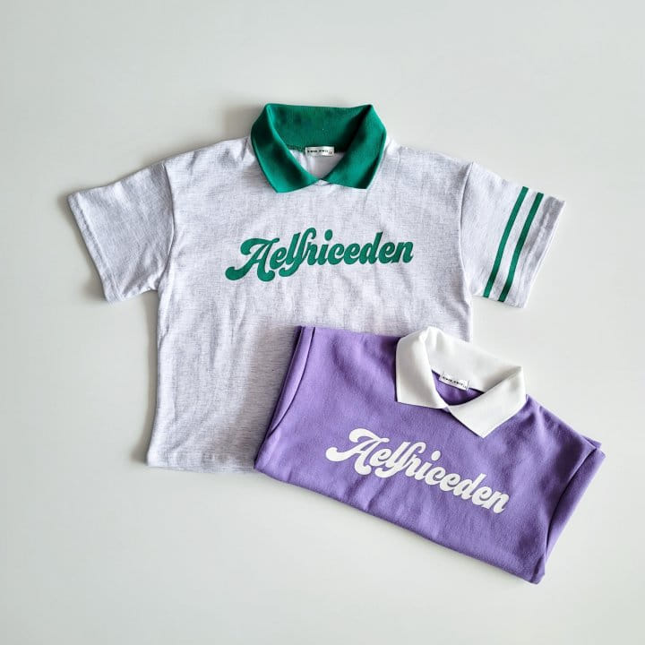 Riwoo Riwoo - Korean Children Fashion - #childofig - Elfric Collar Tee - 7