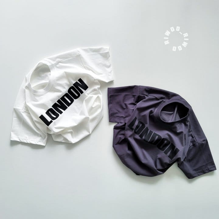 Riwoo Riwoo - Korean Children Fashion - #childrensboutique - London Soft Box 1/2 Tee - 6