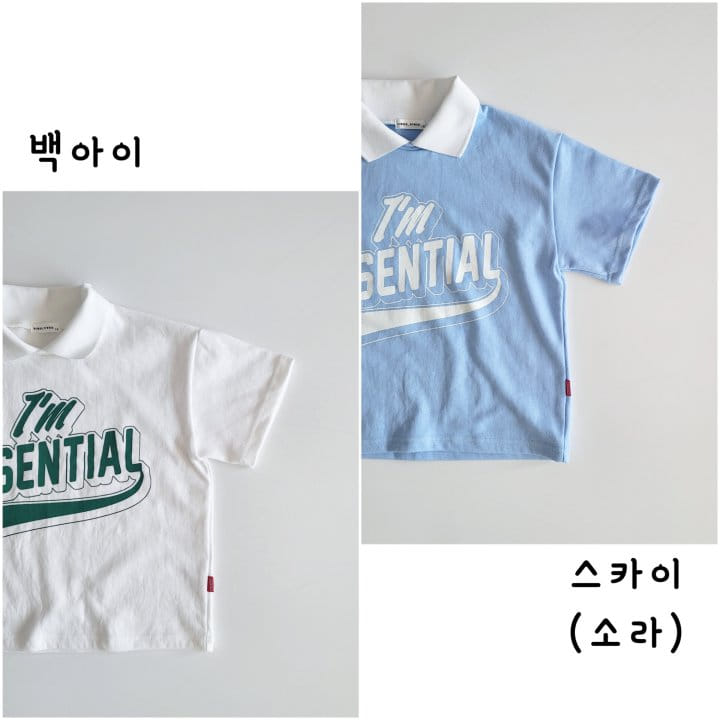 Riwoo Riwoo - Korean Children Fashion - #childrensboutique - Essential Yocco Collar 1/2 Tee - 6