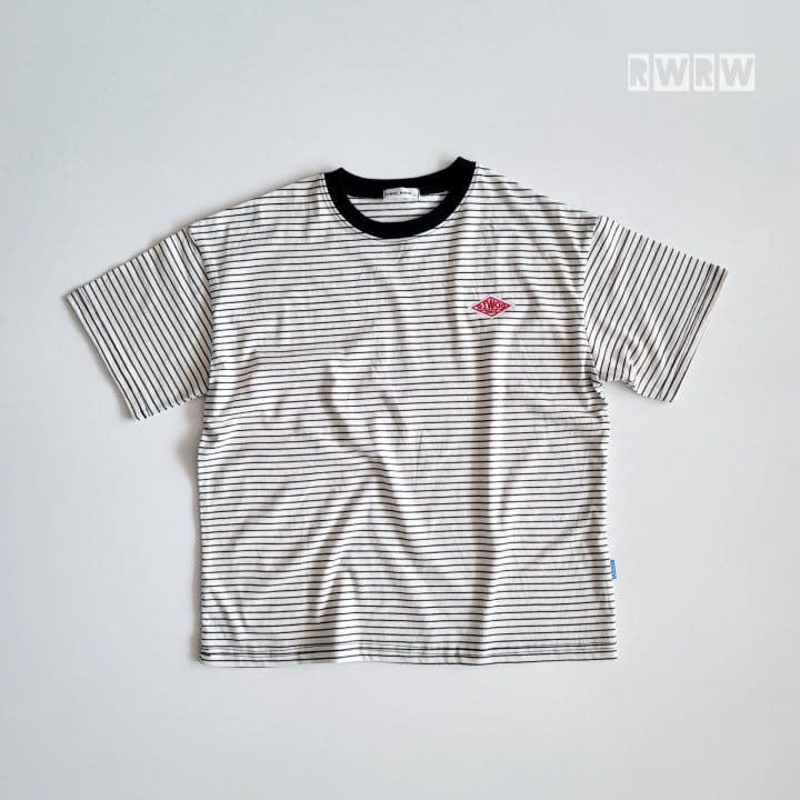 Riwoo Riwoo - Korean Children Fashion - #designkidswear - Riwoo Small Line Box Tee - 2