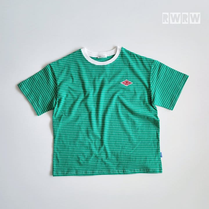 Riwoo Riwoo - Korean Children Fashion - #discoveringself - Riwoo Small Line Box Tee - 3