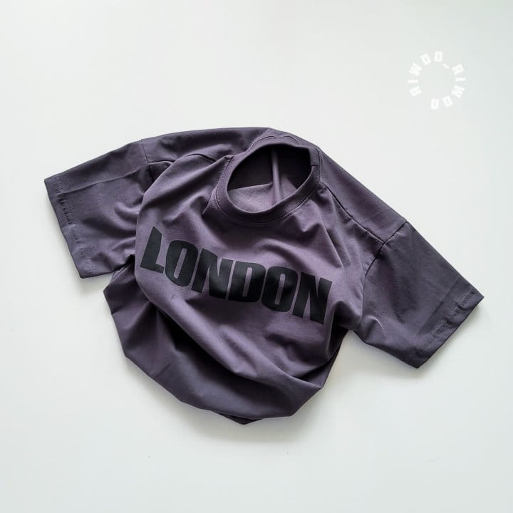 Riwoo Riwoo - Korean Children Fashion - #kidsshorts - London Soft Box 1/2 Tee - 10