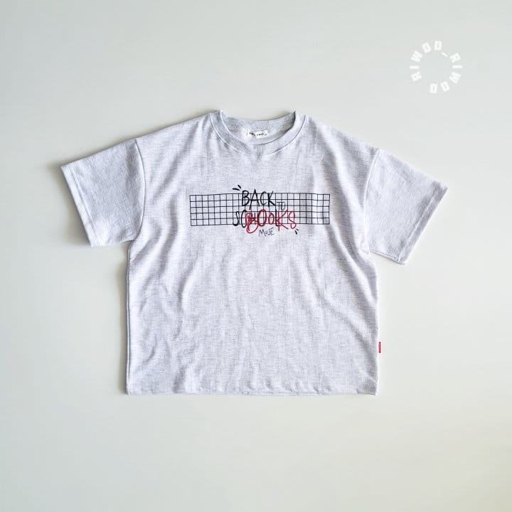 Riwoo Riwoo - Korean Children Fashion - #kidsstore - Back To School 1/2 Tee - 3