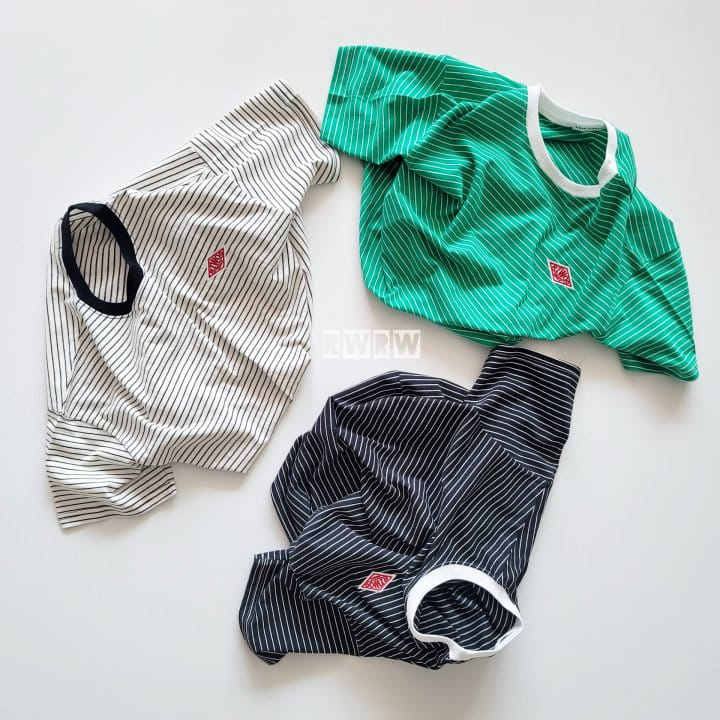 Riwoo Riwoo - Korean Children Fashion - #kidzfashiontrend - Riwoo Small Line Box Tee - 7