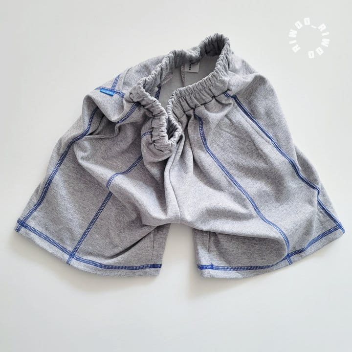 Riwoo Riwoo - Korean Children Fashion - #littlefashionista - Stitch Half Pants - 8