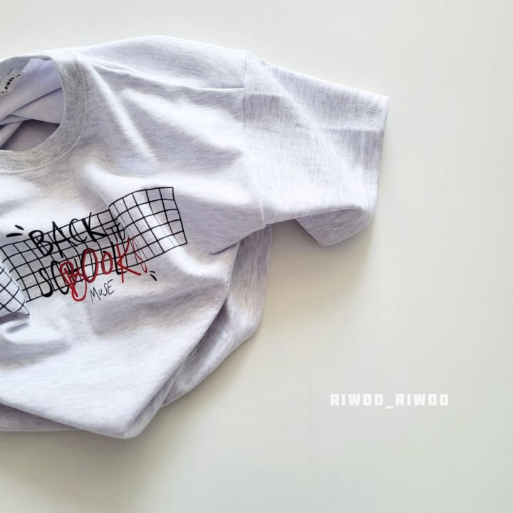Riwoo Riwoo - Korean Children Fashion - #littlefashionista - Back To School 1/2 Tee - 6