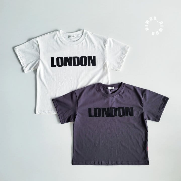 Riwoo Riwoo - Korean Children Fashion - #magicofchildhood - London Soft Box 1/2 Tee