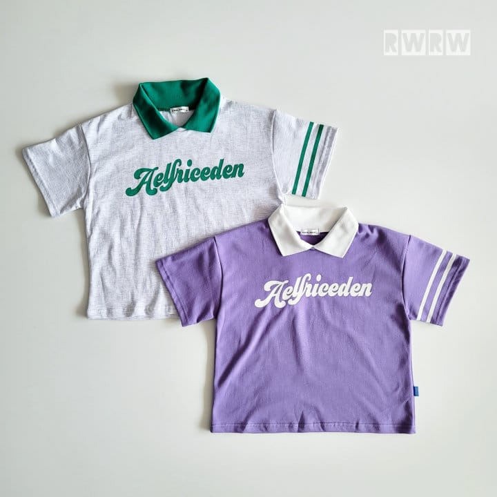 Riwoo Riwoo - Korean Children Fashion - #magicofchildhood - Elfric Collar Tee