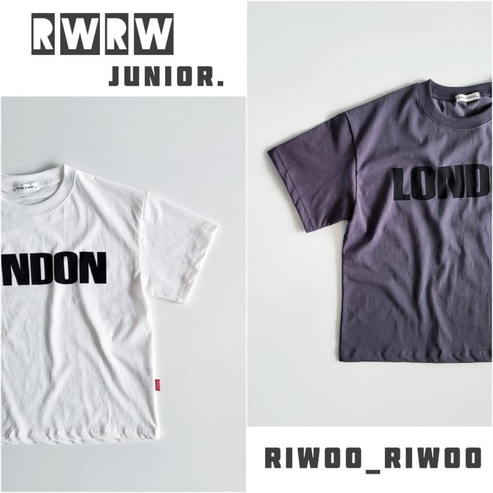 Riwoo Riwoo - Korean Children Fashion - #minifashionista - London Soft Box 1/2 Tee - 2