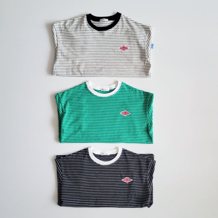Riwoo Riwoo - Korean Children Fashion - #minifashionista - Riwoo Small Line Box Tee - 11