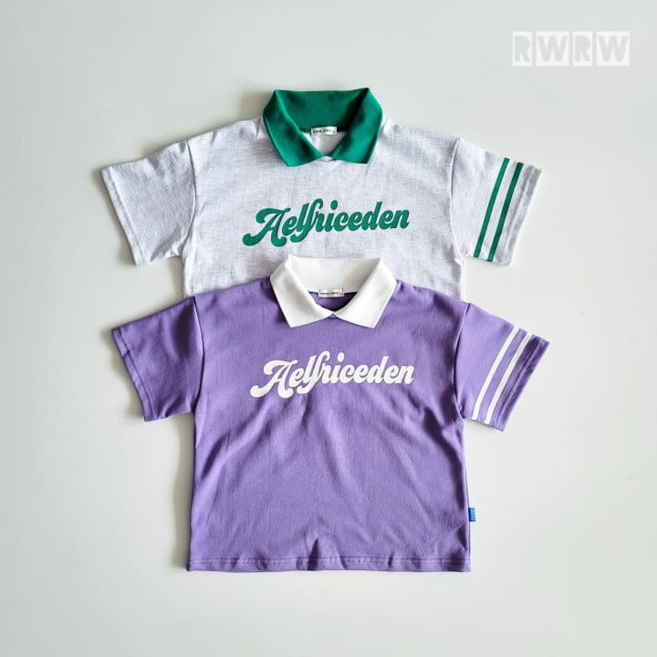 Riwoo Riwoo - Korean Children Fashion - #toddlerclothing - Elfric Collar Tee - 5