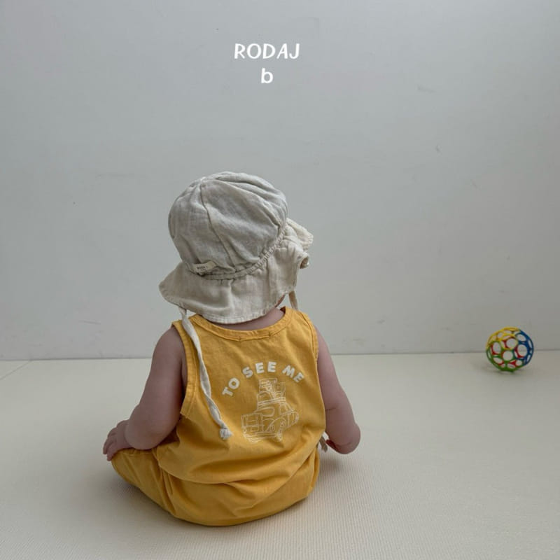Roda J - Korean Baby Fashion - #babywear - Sketch Body Suit - 5