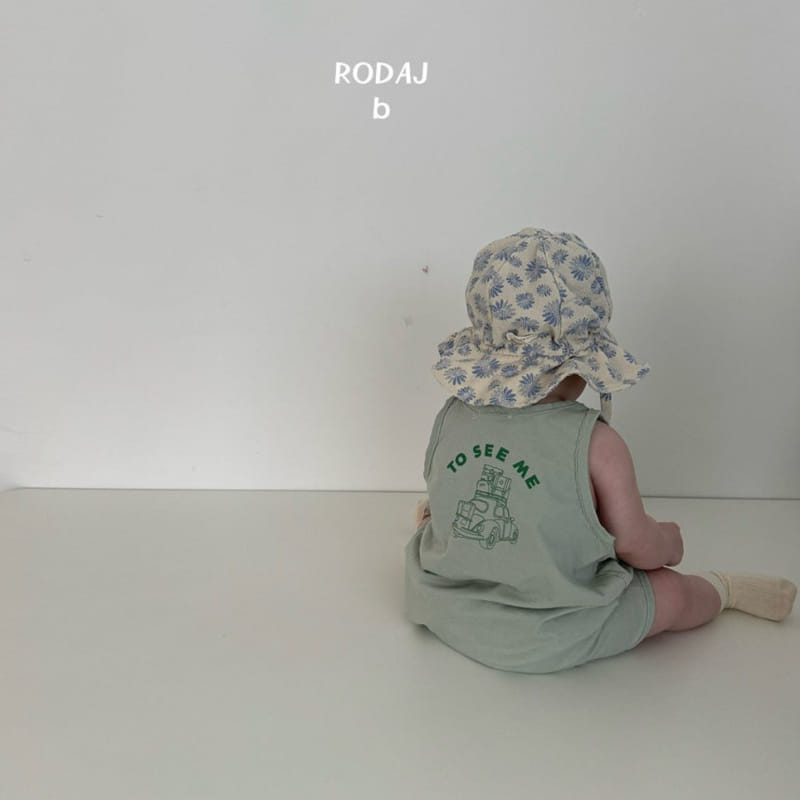 Roda J - Korean Baby Fashion - #onlinebabyshop - Sketch Body Suit - 7