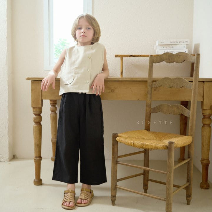 Rosette - Korean Children Fashion - #childofig - Ola Pants - 8