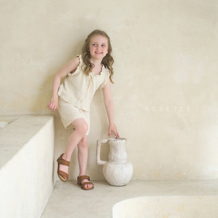 Rosette - Korean Children Fashion - #magicofchildhood - Leeds Knit Vest - 4