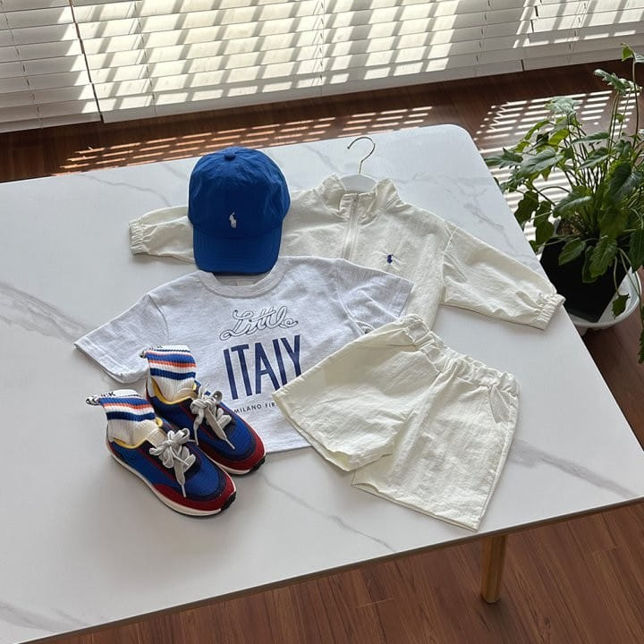 Roy - Korean Children Fashion - #designkidswear - Little Italy Tee - 4