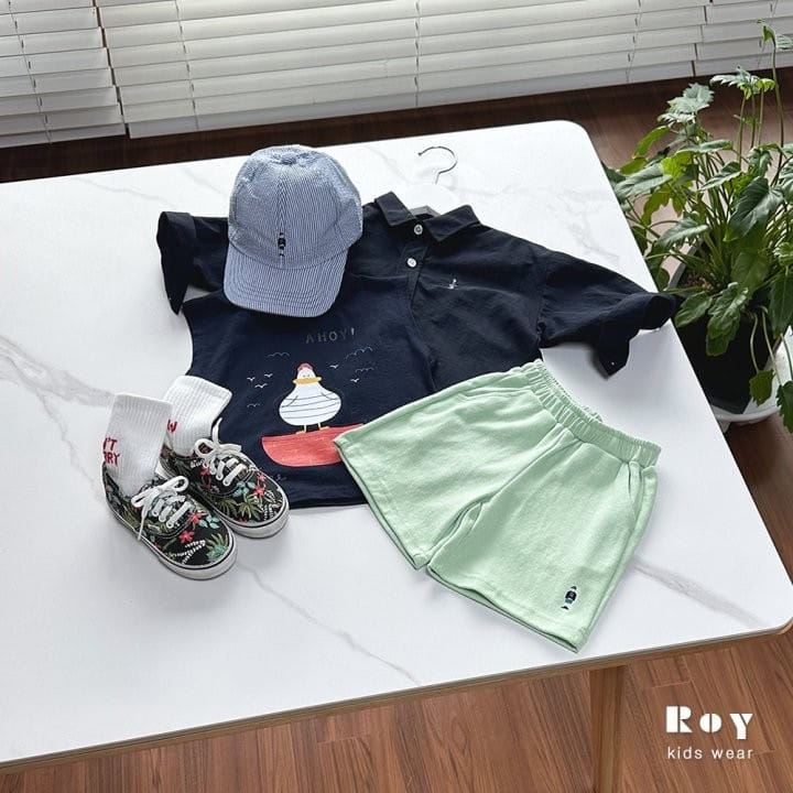Roy - Korean Children Fashion - #toddlerclothing - Duck Captain Tee - 5