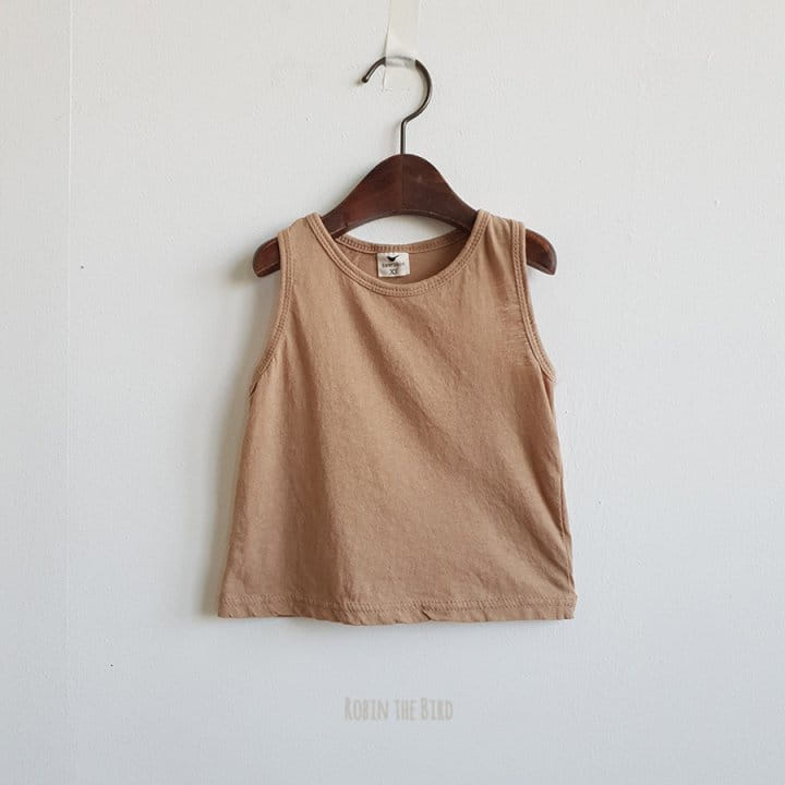 Saerobin - Korean Children Fashion - #Kfashion4kids - Washing Mango Sleeveless Tee - 3