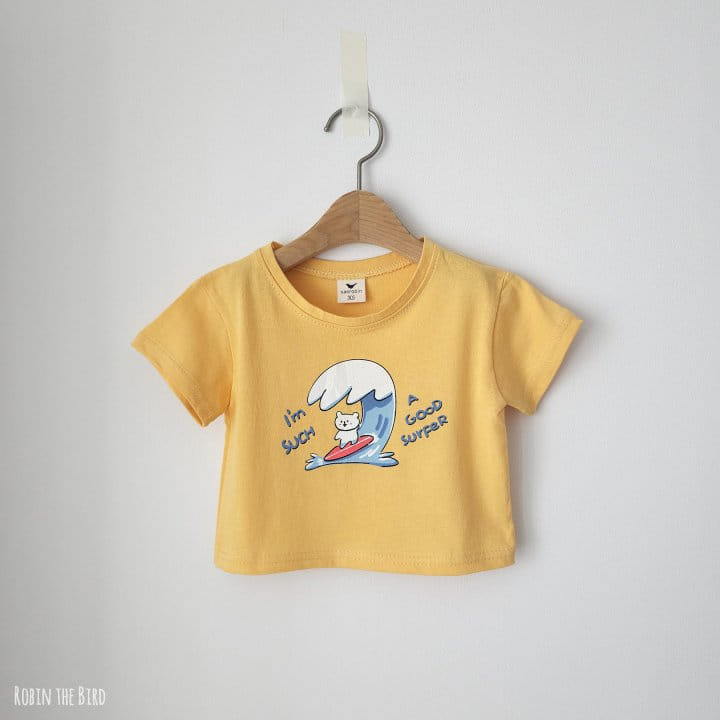 Saerobin - Korean Children Fashion - #magicofchildhood - Surfer Short Sleeve Tee - 3