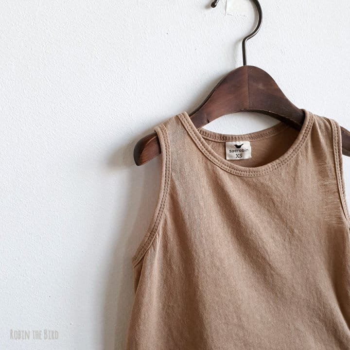 Saerobin - Korean Children Fashion - #minifashionista - Washing Mango Sleeveless Tee - 6