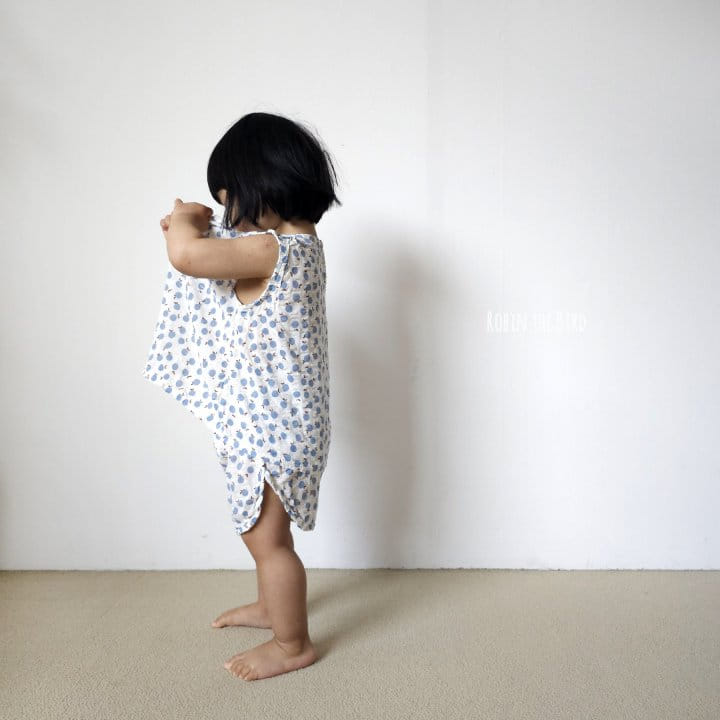 Saerobin - Korean Children Fashion - #minifashionista - Grapefruit Sleeveless Top Bottom Set - 5