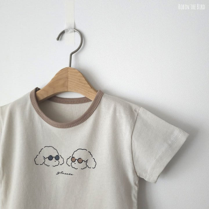 Saerobin - Korean Children Fashion - #prettylittlegirls - Sunglass Poodle Tee - 9