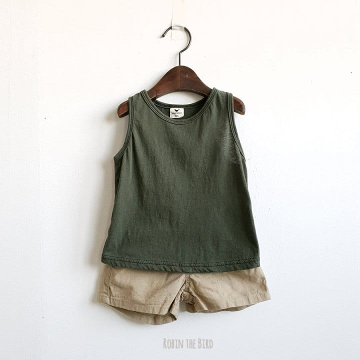 Saerobin - Korean Children Fashion - #todddlerfashion - Washing Mango Sleeveless Tee - 8
