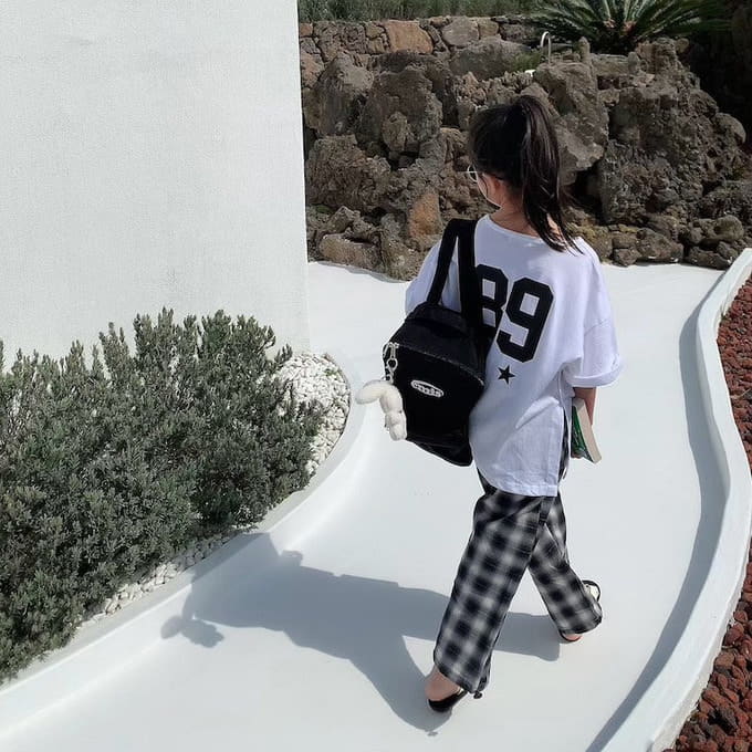 Saint Doll - Korean Children Fashion - #Kfashion4kids - 89 Slit Tee With Mom